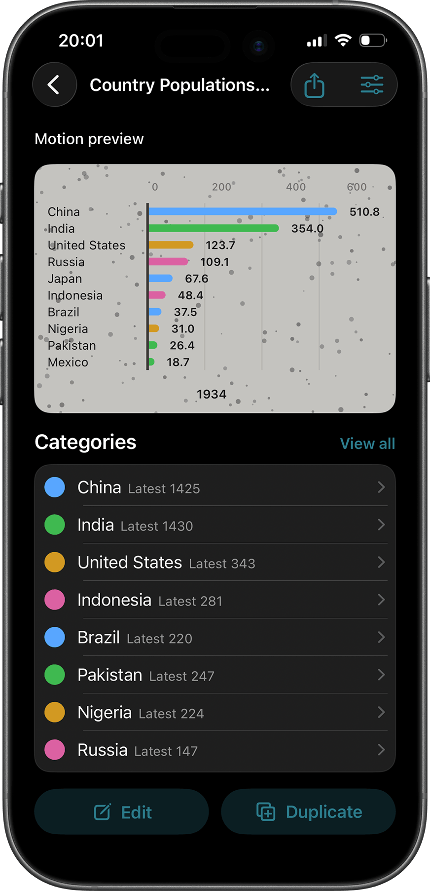 Bars app preview 5 of 7