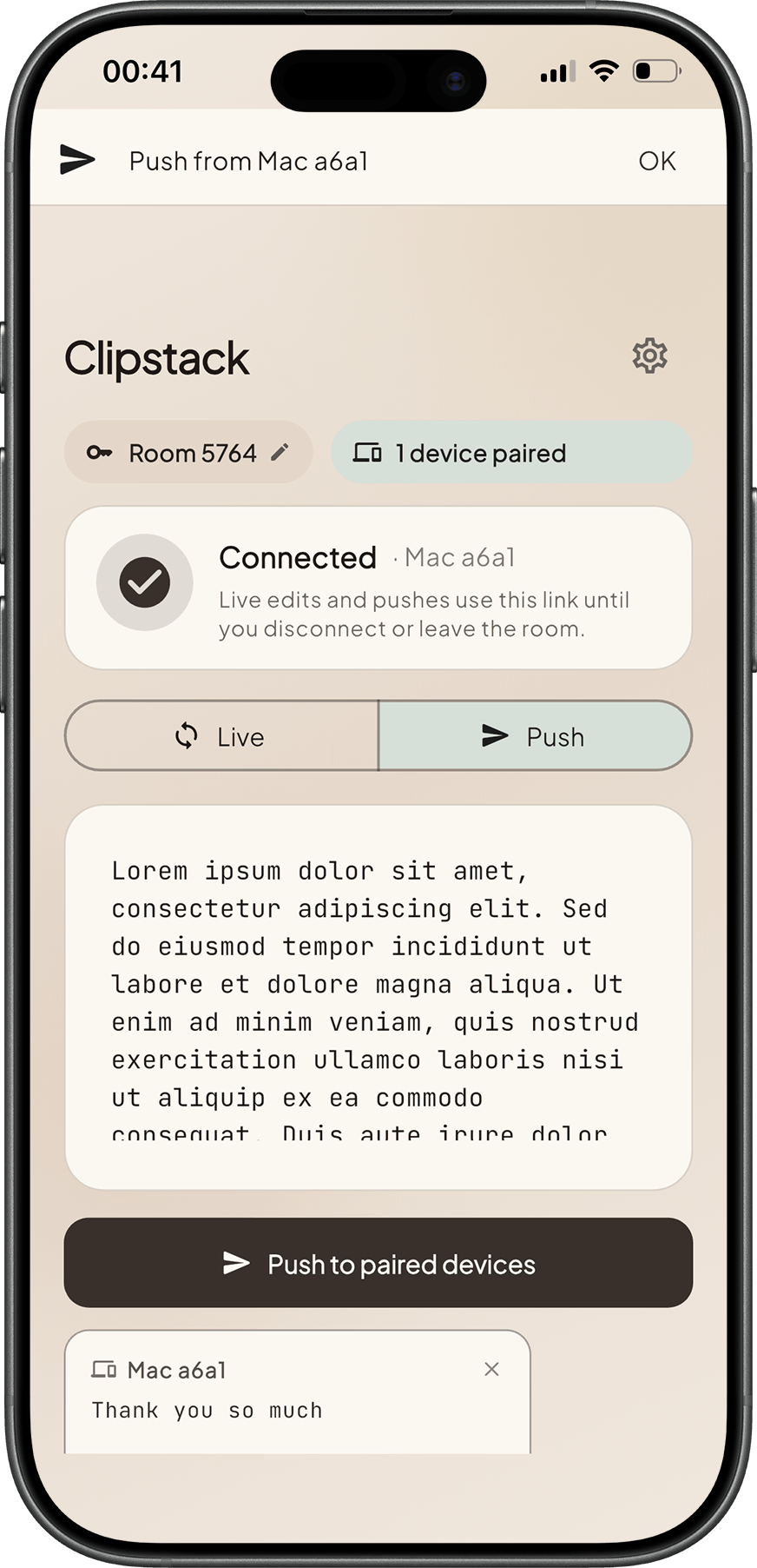 Clipstack app preview 6 of 6
