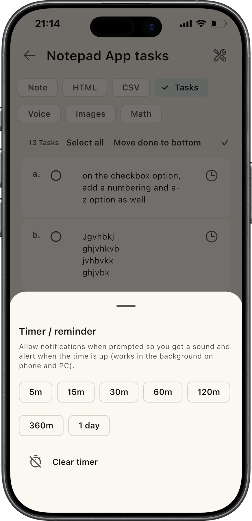 NotepadPro app preview 4 of 8