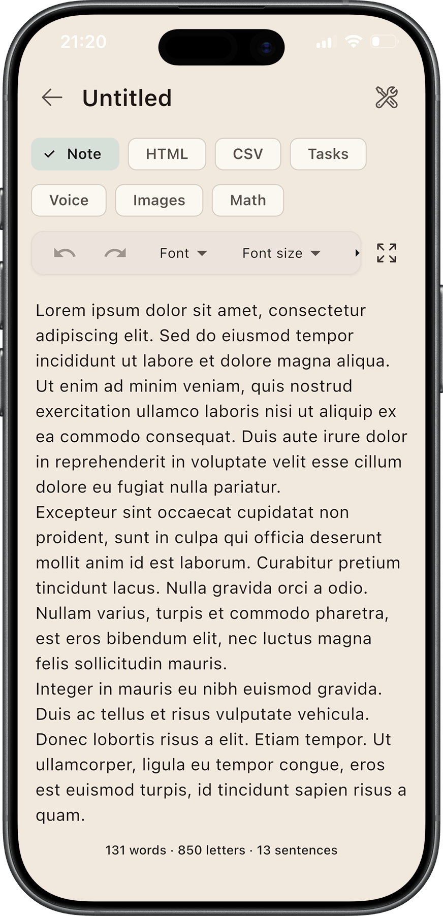 NotepadPro app preview 1 of 8