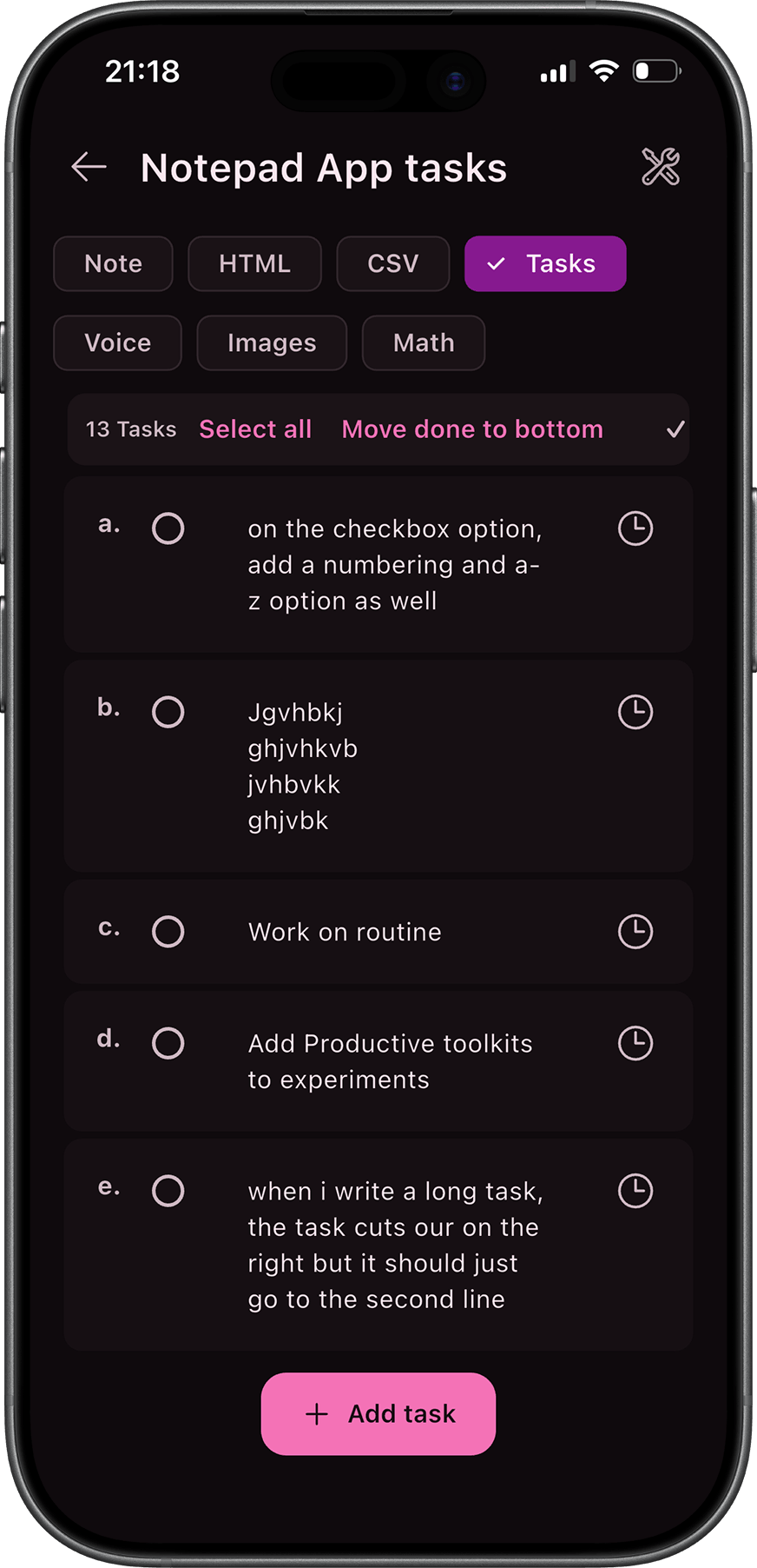 NotepadPro app preview 6 of 8